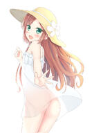 1_female 1girl 5 ass bad_id bad_pixiv_id clipstudiopaint dress eyebrows eyebrows_visible_through_hair female flower from_side green_eyes hat headwear high_resolution highres implied_nopan in_profile karutamo karutamo_1 lolibooru long_hair looking_at_viewer minazuki_sarami no_panties nopan open_mouth original pov questionable safe sankaku_channel see-through simple_background solo sun_hat sundress white_background white_dress white_flower yellow_hat yellow_headwear かるたも かるたも＠3日目西れ40a はいてない ノーパン 孤独のぐぬぬ３周年記念_その２ 弧独のぐぬぬ 弧独のぐぬぬ3周年記念 水無月サラミ // 860x1214 // 447.9KB