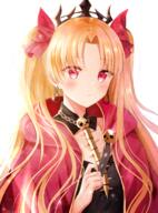 1_female 1girl backlighting bad_id bad_pixiv_id bangs black_collar black_dress blonde_hair blush bow cape closed_mouth clothing collar commentary commentary_request crown danbooru detached_collar dress earrings ereshkigal_(fate) ereshkigal_(fategrand_order) explicit eyebrows eyebrows_visible_through_hair fanart fanart_from_pixiv fate fatego500users入り fategrand_order fate_(series) fate_grand_order female hair_bow hair_ornament headwear high_resolution highres hood hood_down hooded_cape infinity jewelry lancer_(ereshkigal) long_hair looking_at_viewer md5_mismatch nasii nsfw parted_bangs pixiv pixiv_id_32843075 pov red_bow red_bow_ornament red_cape red_eyes s safe sankaku simple_background skull solo spine tiara tohsaka_rin two-side-up two_side_up user_xtsy2537 white_background エレシュキガル エレシュキガル(fate) // 900x1213 // 1.5MB