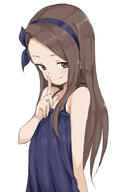 + 1 1_female 1girl arm_behind_back bare_shoulders black_dress brown_eyes brown_hair commentary_request dress female female_focus finger_to_mouth forehead hair_ornament hair_ribbon hairband highres idolmaster idolmaster_(classic) idolmaster_cinderella_girls lolibooru long_hair mature minase_iori pixiv_57784779 pixiv_61937 potential_duplicate ribbon safe sankaku_channel shushing simple_background smile solo udon122 upper_body white_background yamamoto_souichirou いおりとみきとしき アイマス1000users入り 生醤油うどん // 1763x2885 // 1.1MB